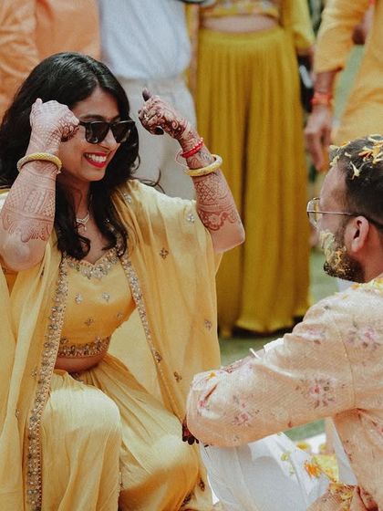 2Bonds - Wedding Photography & Films The Haldi Glow: A Celebration of Joy photo 76
