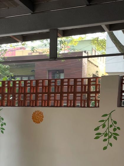 My studio is open in its new avatar. The space is calm and filled with light, perfect for hosting a workshop, a meeting, or just dropping in for a chat about embroidery.