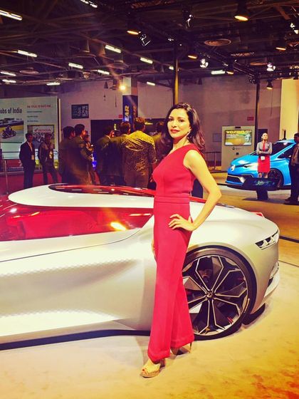 Another look from the Auto Expo 2018, hosting for Renault. The dynamic environment of an auto show is a test of an emcee's ability to capture and hold the attention of a constantly moving crowd.