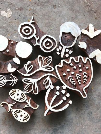 Each year, we collaborate with the Fabric Workshop Museum in Philadelphia, a fellow woman-led studio founded in 1977. We create unique workshop experiences and have added over 100 of our wood blocks to their collection.