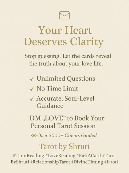 Wondering what's next in your love life? This 'Pick a Card' reading reveals the immediate future, from blooming connections and emotional fulfillment to the arrival of a mature, transformative love.