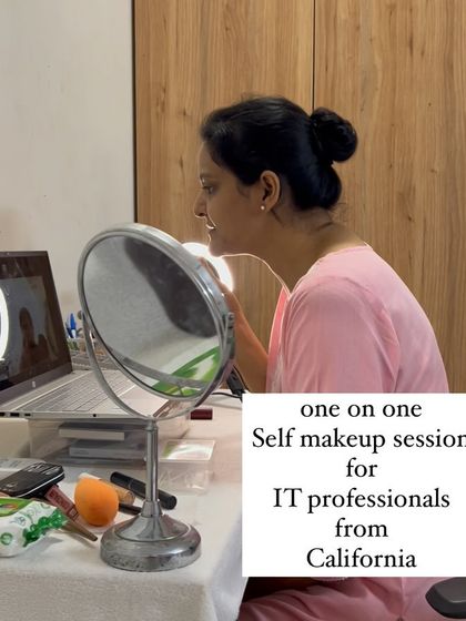 Shikha Agarwal - Personal Self-Makeup Classes My Teaching Style: One-on-One Sessions photo 69