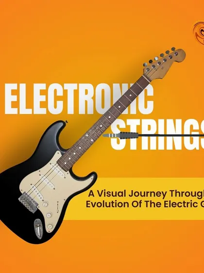 A visual journey through the evolution of the electric guitar. Explore the history that shaped the sound of modern music.