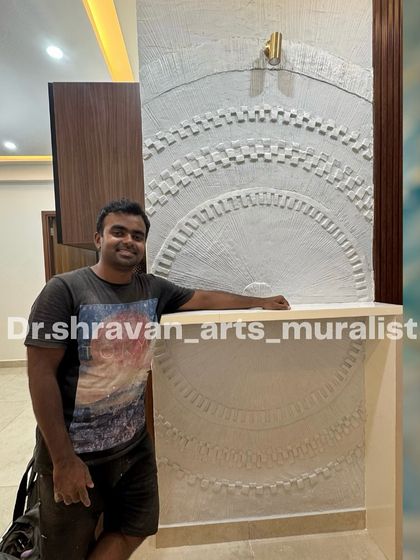 Shravan Kumar - 3D and Relief Murals Modern Textures: Granite & Abstract Finishes photo 15