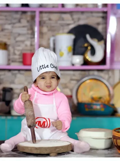 A full kitchen setup for our 'Little Chef' theme. We provide a detailed and interactive environment for your child to play and for us to capture amazing photos.