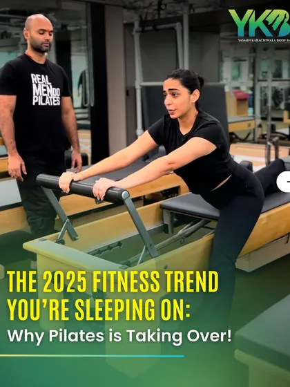 This image highlights why Pilates is taking over as a top fitness trend. It's a smart, effective workout that delivers both aesthetic and functional results.