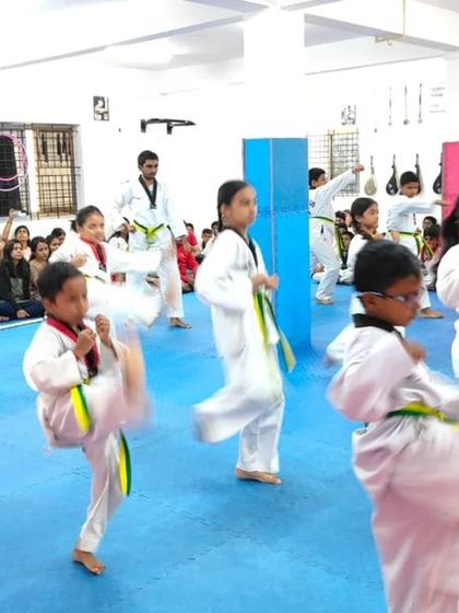 CTA Taekwondo & Fitness Clubs - Taekwondo for Kids & Teenagers Dynamic Kicking & Sparring Drills photo 64