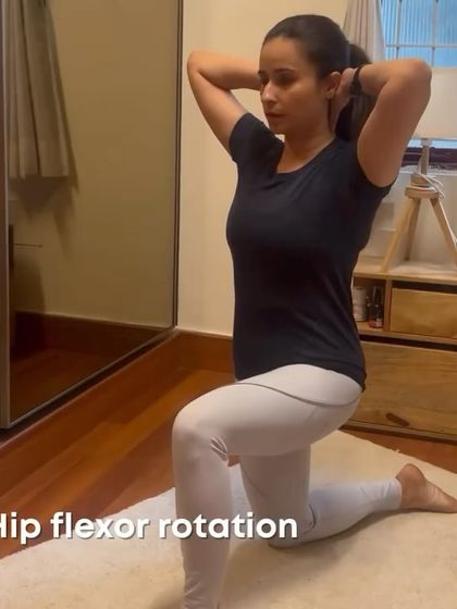Hip Flexor Rotations are key to saying goodbye to hip pain and improving your overall mobility.