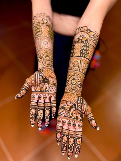 Mitali - Bridal Mehendi Full Bridal Mehendi (Hands) photo 89