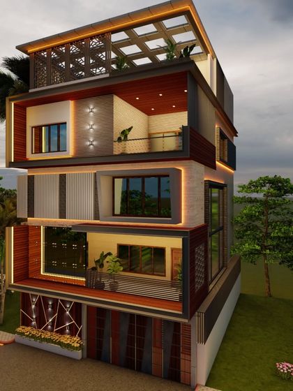 RJ Interiors & Architecture - Design & Build Services Modern Home Exteriors photo 32