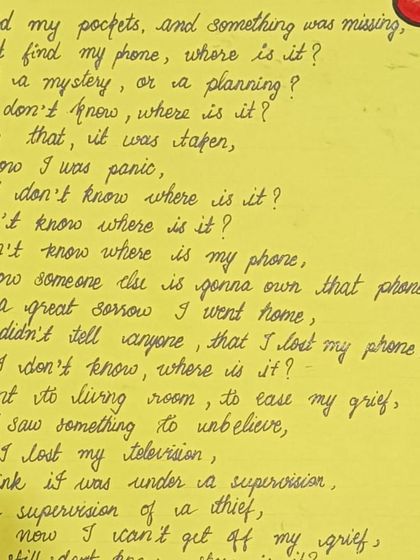 I gave my students a prompt: "Imagine a world without mobile phones." Their responses, in both story and poetry form, were so imaginative and insightful. It's amazing to see them think critically and creatively about the world around them.