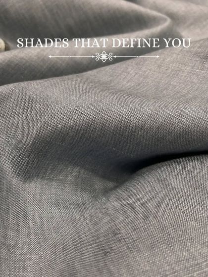 Shades that define you. Stay cool and stylish this summer with our range of breathable fabrics for shirts and pants.