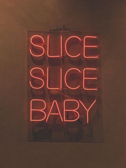 The writing on the wall. At Camillo’s, it’s always a party with good food and good vibes.