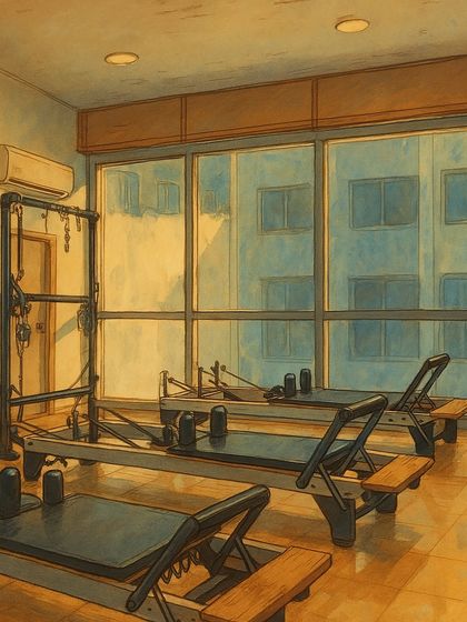 An artistic take on our studio space. The calm, focused energy is something we cherish and cultivate in every class.