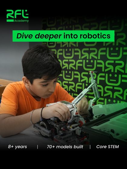 For students aged 8 and up, our Core STEM program lets them dive deeper into robotics, building over 70 different models and strengthening their foundational knowledge.