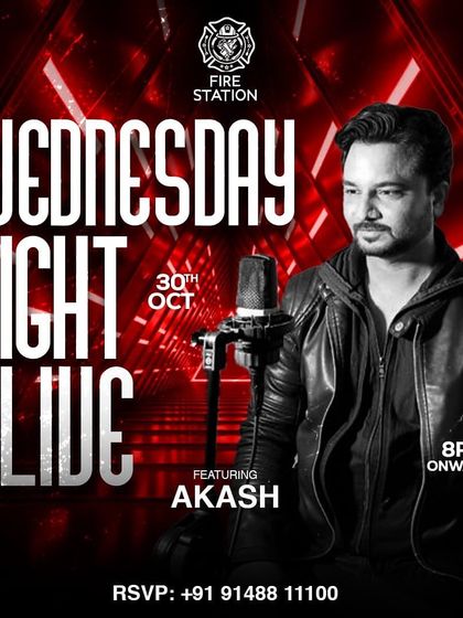 Midweek magic awaits. Join us this Wednesday for live music featuring the talented Akash.