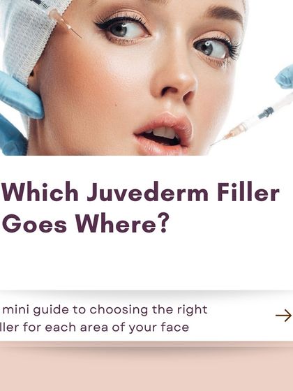 Not all fillers are the same. This guide explains which Juvederm filler is best suited for different areas of the face, from lips and cheeks to the under-eye area.