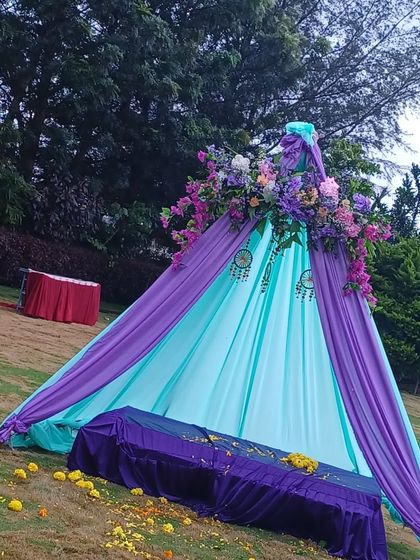 Decor by Aditya - Event Design & Decoration Vibrant Haldi & Mehendi Ceremonies photo 47