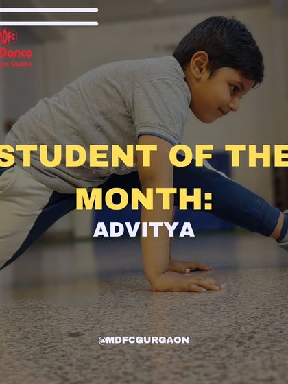 We love celebrating our students' hard work. Meet Advitya, our Student of the Month, who has shown incredible dedication and progress in his gymnastics training.