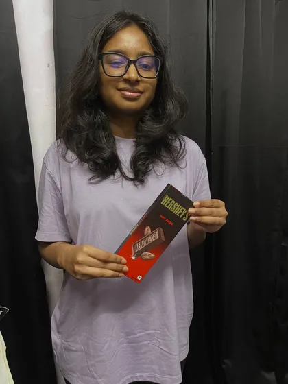 We celebrate dedication and passion. Here is our 'Student of the Month', Aishwarya, recognized for her hard work and consistency. This is a part of building a supportive and motivating community.