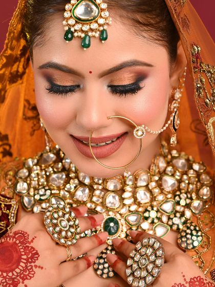 Manveen Kaur - Advanced Pro Makeup Course Student Portfolios: Bridal & Glam Looks photo 24