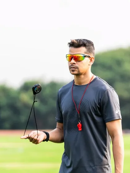 Holding the stopwatch. Every second counts in high-performance sport, and we measure everything.