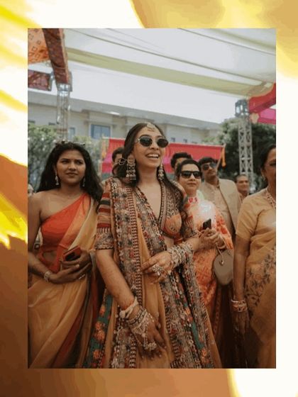 Joyful Haldi & Mehendi photo 27