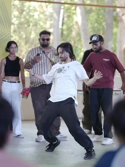 A freestyle moment from the battles at Spectra. Dancers get to express their unique style and personality in the cypher, surrounded by their peers.