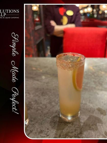 The Don Paloma, a refreshing blend of grapefruit and Don Julio Bianco, served at a luxurious sit-down dinner with Blue Label at ITC Maratha.