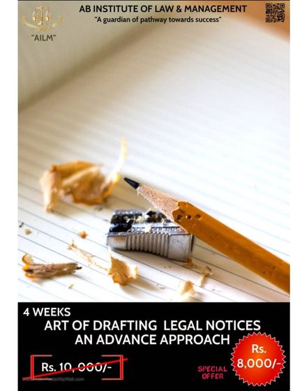 A legal notice is often the first step in resolving a dispute. My course on the Art of Drafting Legal Notices provides an advanced approach, focusing on the practical and provisional aspects of contract law to draft effective and actionable notices.