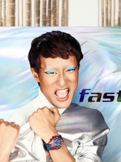 A bold and expressive campaign for Fastrack's 'You Do You' theme. The styling is futuristic and androgynous, with a silver top and dramatic makeup to capture a spirit of unapologetic individuality.