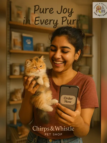 There's nothing like the gentle purr of a happy kitten. I have adorable Persian kittens, known for their calm and affectionate nature, ready for their forever homes.