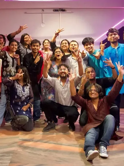 The energy after a great workshop is unbeatable. This is our group after an amazing session with Lokesh Sharma, where we all learned, grew, and shared our passion for dance.
