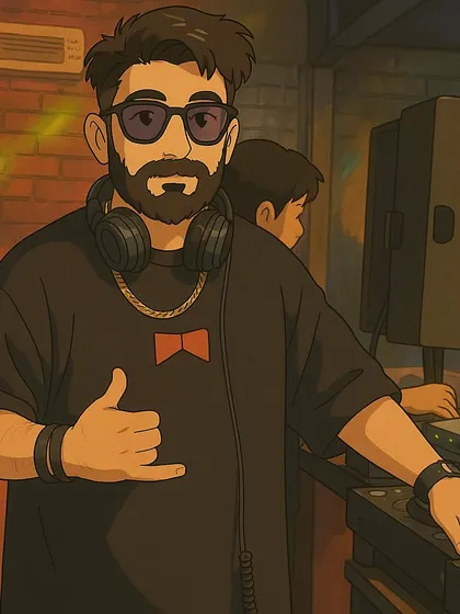An AI-generated anime version of me. It's cool to see myself in a different art style.