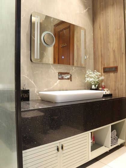 Chizzle My Designs - Turnkey Residential Interior Design Artistic Bathrooms & Powder Rooms photo 47