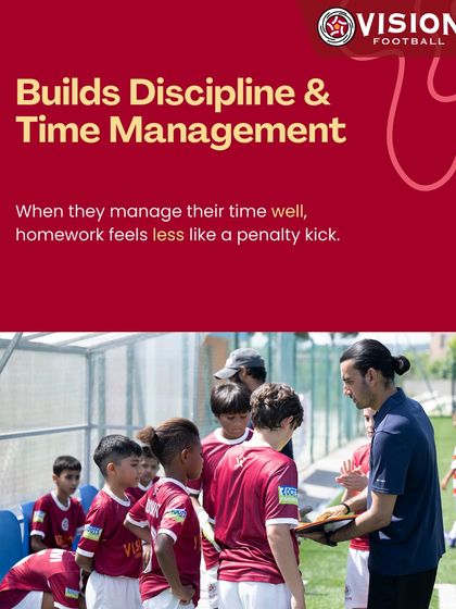 Football builds discipline and time management. Juggling training with homework teaches our players valuable life skills that help them succeed in all areas.