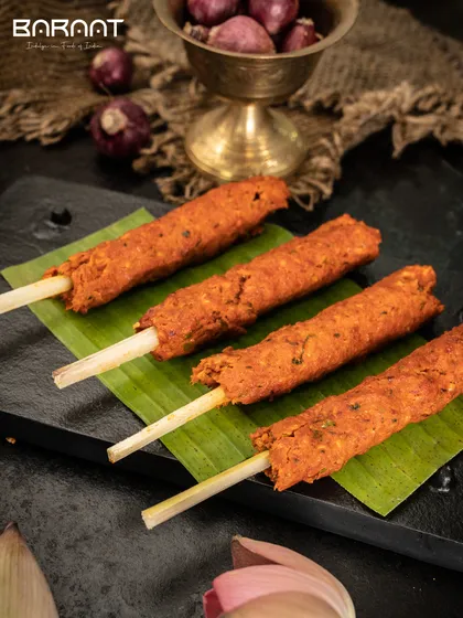 My Mutton Seekh Kebabs are smoky, spicy, and downright irresistible. I serve them on sugarcane skewers for an authentic touch and added flavor.