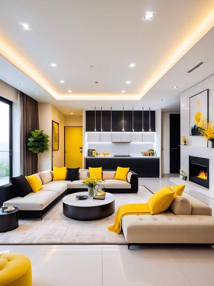 Bengaluru Interiors - Full Home Interior Design Elegant Living & Dining Spaces photo 8