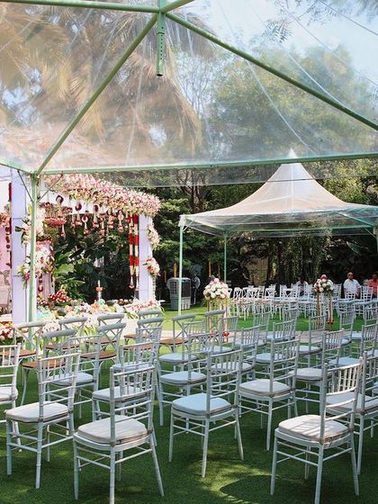 I love hosting traditional family celebrations like Seemantham (baby showers), Naming Ceremonies, and Annaprashan. My venues provide a comfortable and beautiful space for these important family milestones.