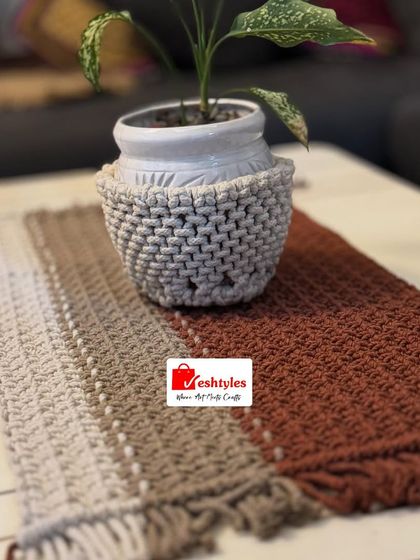 Eshtyles - Custom Macrame Home Decor For Your Table: Coasters, Runners & Mats photo 19