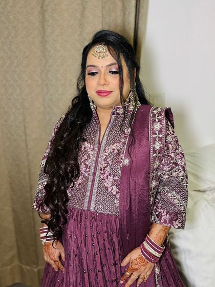 A serene portrait with eyes closed.