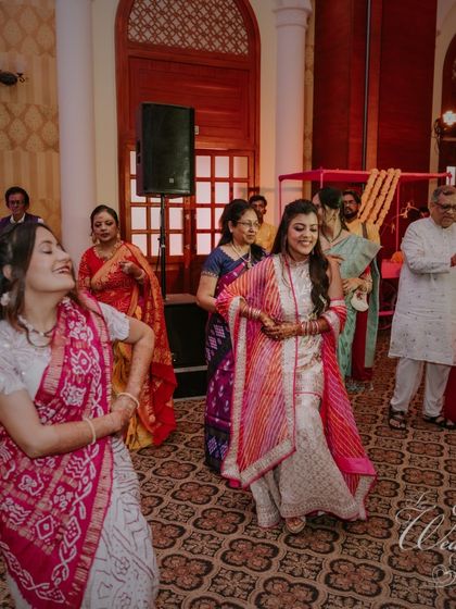 Guests enjoying the dancing at the Myra ceremony. Every family event is an opportunity for celebration, and I ensure the atmosphere is always festive.