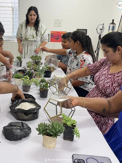 Building tiny green worlds together. Our terrarium-making workshops are a wonderful way for people of all ages to connect with nature and each other, creating a beautiful keepsake to take home.