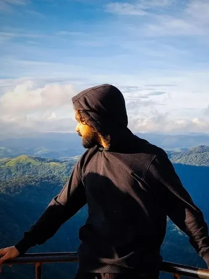 Another stunning view from a viewpoint in Coorg, showcasing the endless layers of hills that define the Western Ghats.