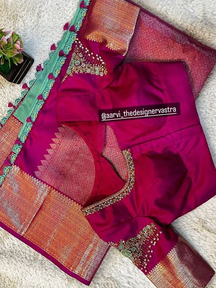 Aarvi The Designer Vastra - Custom Ethnic & Bridal Wear Design Exquisite Bridal & Saree Blouses photo 87