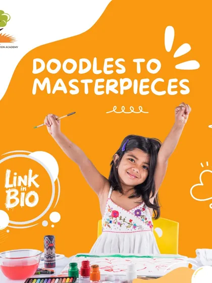 From simple doodles to imaginative masterpieces! This happy student is discovering her creative voice in our Holistic Art & Drawing class. We believe art is a journey of self-expression, and I love seeing children light up as they bring their ideas to life.