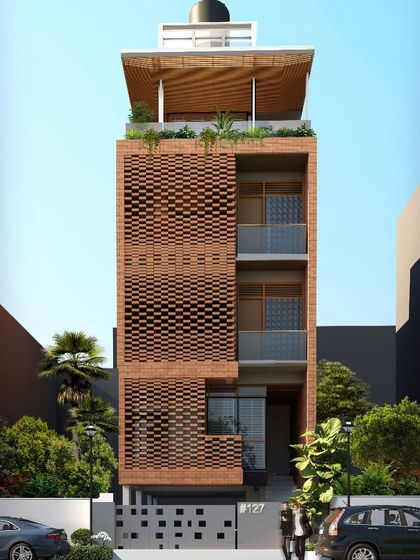 Chandrakant S. Kanthigavi - Architectural Design Poetry in Brick: Signature Facades photo 39