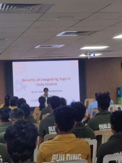 Yogavijnana - Corporate Yoga & Wellness Corporate Wellness in Action photo 3