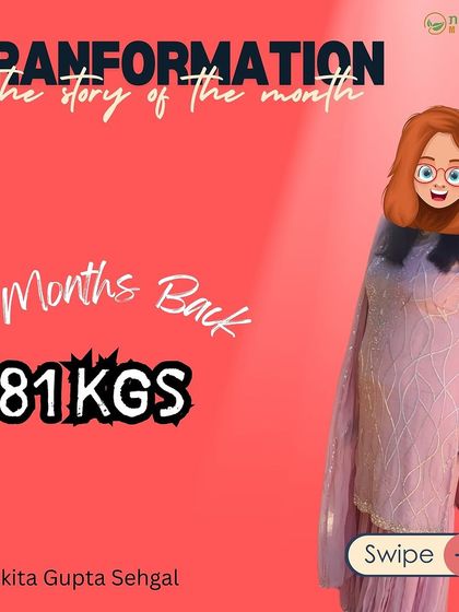 This was Manisha six months ago, at the beginning of her journey. She was skeptical at first, but her belief in the process led to this incredible transformation.