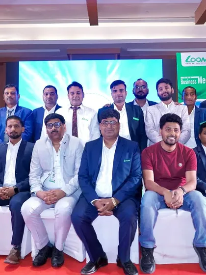 A group photo with my leadership team and key dealers at the Lucknow Business Meet. Together, we are shaping a sustainable India.